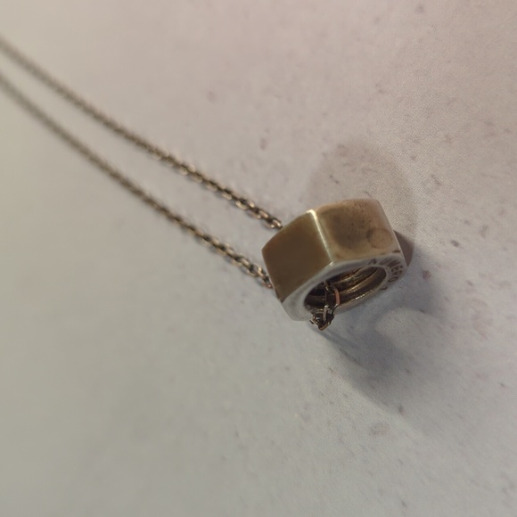 KrisVanAssche Bolt Sterling Silver Pendant and Necklace - Picture 2 of 7